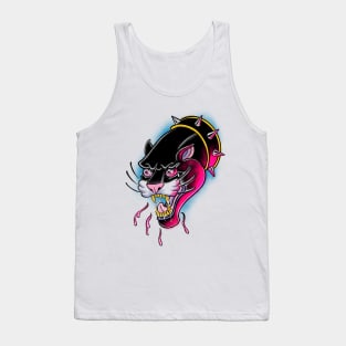 Neon Panther Tank Top